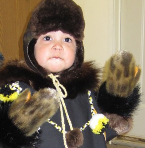A child in Unalakleet, 2010.