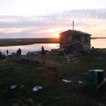 Fish base on the East Siberia Sea, 2012.