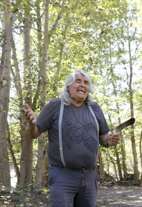 Elder David Rattray shares Tahltan traditions. Photo: Mika Honkalinna