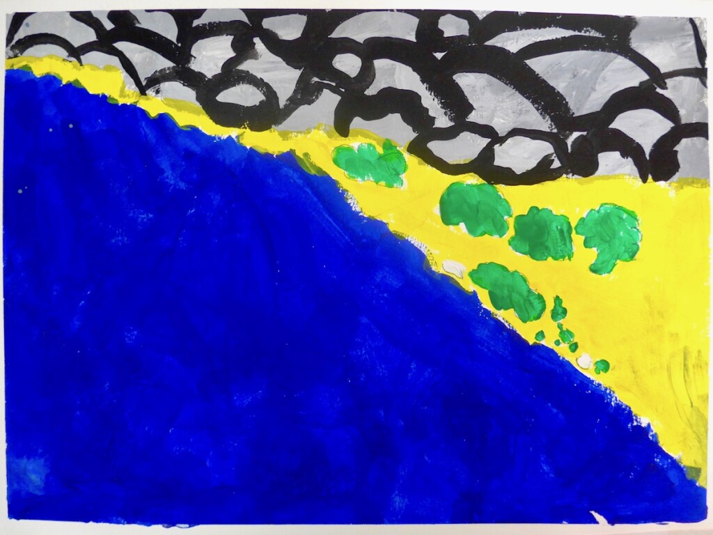 Kiiriq: “The Beach: In the future I think the ocean will get higher.”